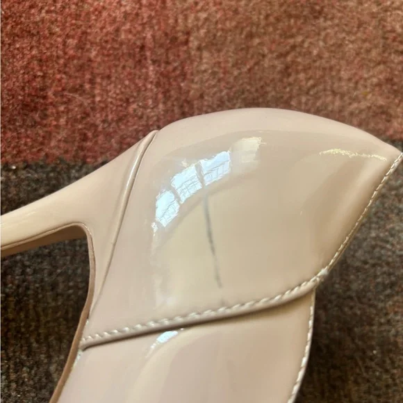 New - Ted Baker Nude Patent Heels - Ted Sz 40/US 9 - Picture 7 of 9